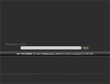 Tablet Screenshot of freemac.com